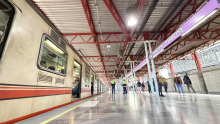 La circulación estuvo suspendida entre Canal de San Juan y Santa Marta desde la noche del jueves; los trenes volvieron a operar en toda la línea antes de las 9:00 horas de este viernes. (Foto: @METROCDMX)