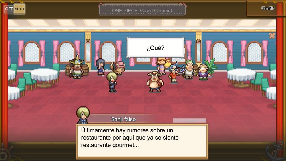 One Piece Grand Gourmet Captura de pantalla