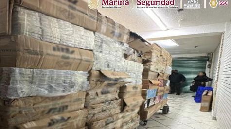 Los inmuebles intervenidos, según las autoridades, servían como centros de acopio para la distribución final del producto ilegal (Foto: Especial)