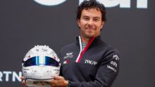 'Checo' Pérez listo para tomar Reforma. EFE