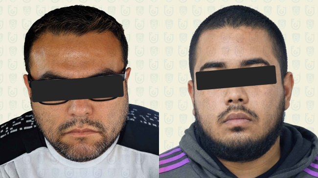 Atzin “N” y Moisés “N” fueron condenados por golpear y estrangular a dos hombres en diciembre de 2024; un tercer implicado permanece en prisión preventiva. (Foto: FGJCDMX)