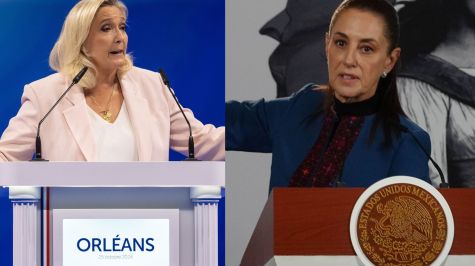 Marine Le Pen presentó en Orleans, ante unos 8 mil 500 simpatizantes, las principales líneas de su proyecto rumbo a las elecciones presidenciales de Francia de 2027. (Cuartoscuro y EFE) Marine Le Pen presentó en Orleans, ante unos 8 mil 500 simpatizantes, las principales líneas de su proyecto rumbo a las elecciones presidenciales de Francia de 2027. (Cuartoscuro y EFE)