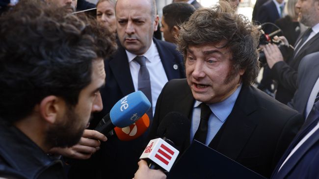 Javier Milei, presidente de Argentina (Foto EFE)