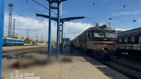 Un ataque ruso contra una estación de tren en la ciudad ucraniana de Dnipró, en el este del país, causó al menos 14 muertos y 14 heridos