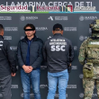 Los aseguramientos se realizaron en las terminales 1 y 2; entre lo decomisado hay casi 20 kilos de presunta cocaína y más de 21 kilos de posible metanfetamina. (Foto: @GabSeguridadMX)