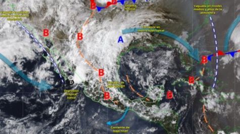 VanceSeDebilitaADepresiónTropical