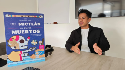 El divulgador presenta Del Mictlán al Día de Muertos, un libro que recorre las raíces prehispánicas de la celebración. Tras años de acercamiento a fuentes históricas, busca despertar el interés por el pasado indígena de México. 